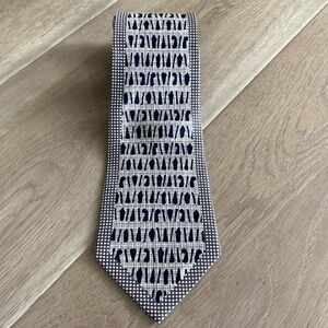 TAIYO Nishijin Kyoto Japanese Silk Grey Black Tie